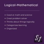 Logical Mathematical Learning Style Seek This Jesus Study