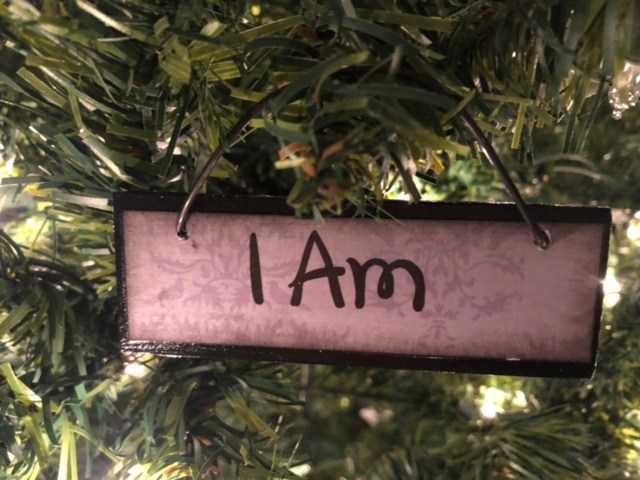 I Am Name of Christ Ornament