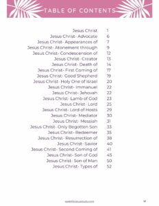A Study of Jesus Christ in the LDS Index - Seek This Jesus Study