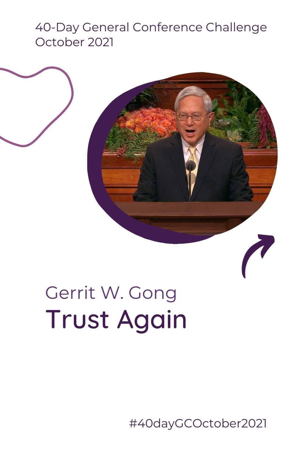 “Trust Again” by Gerrit W. Gong Seek This Jesus Study