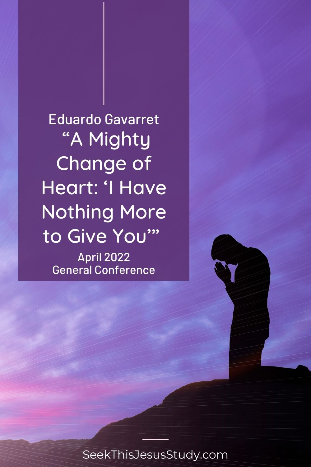 “A Mighty Change of Heart ‘I Have Nothing More to Give You'” by
