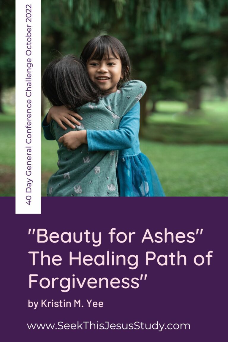 “Beauty for Ashes” The Healing Path of by Kristin M. Yee
