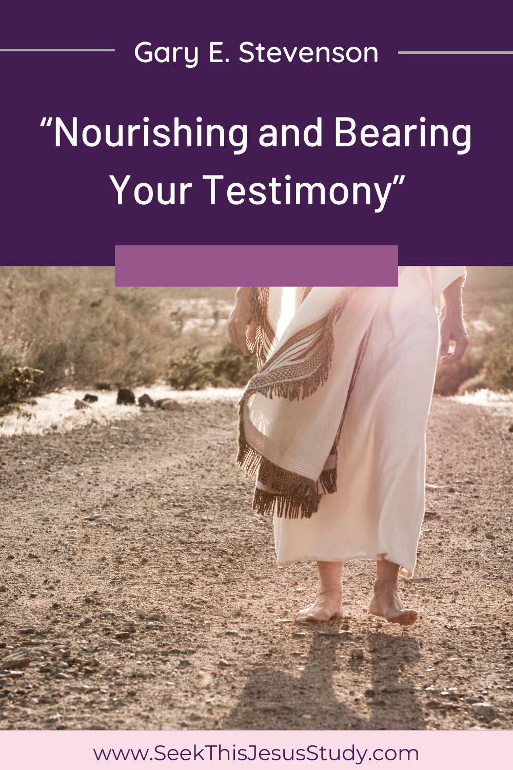 “Nourishing and Bearing Your Testimony” by Gary E. Stevenson