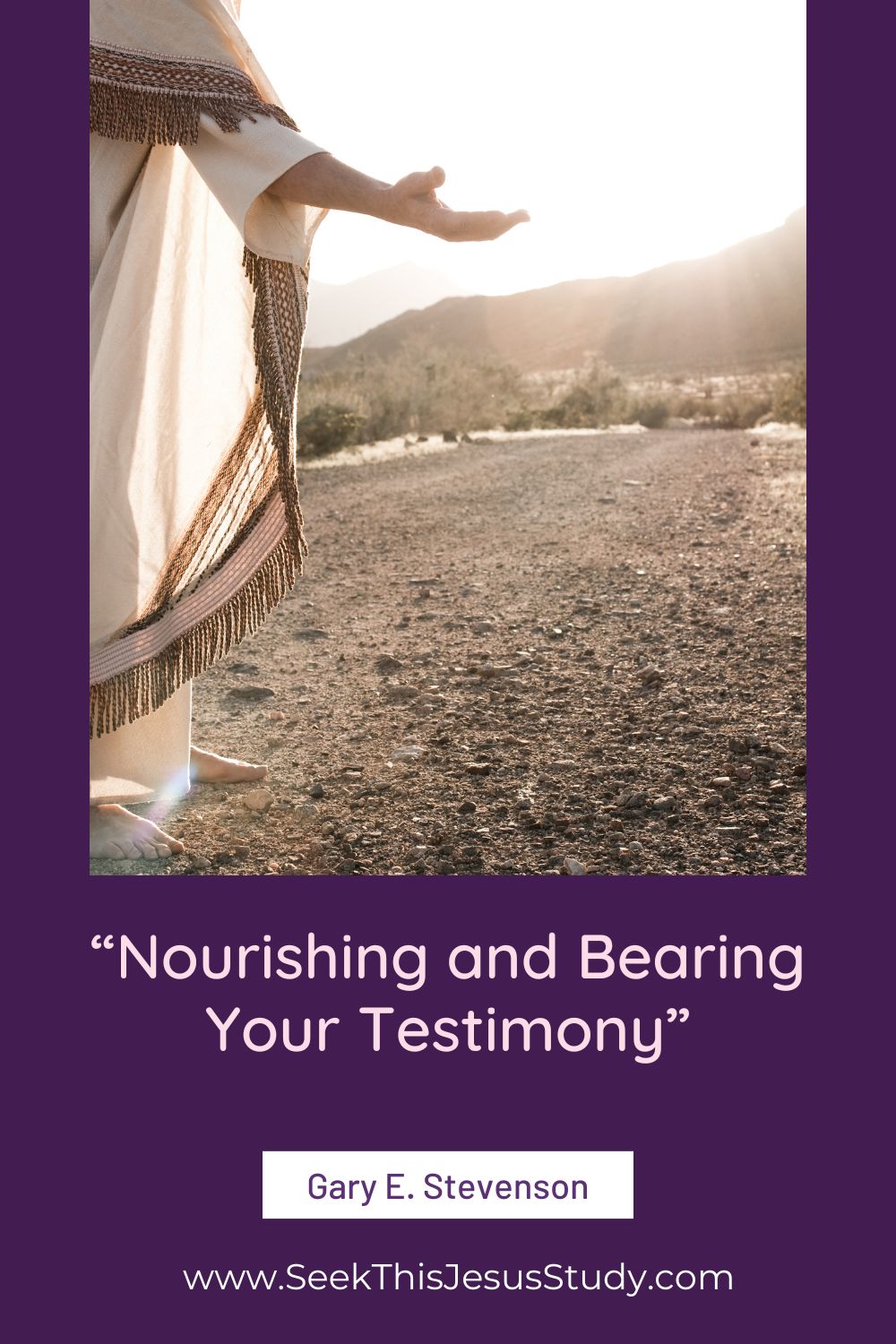 “Nourishing and Bearing Your Testimony” by Gary E. Stevenson