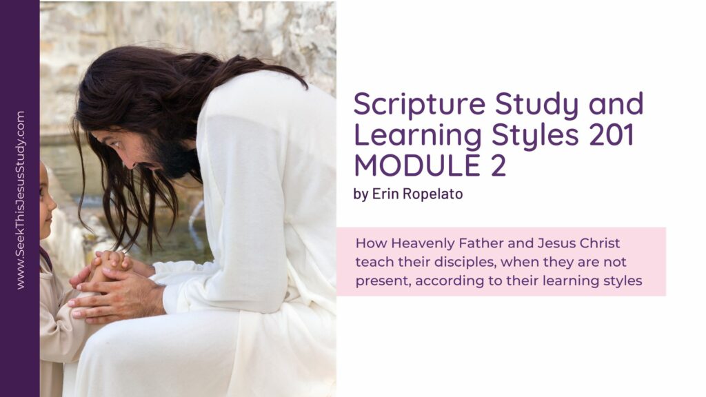 COURSE BUNDLE -Scripture Study and Learning Styles 101 and 201 - Seek ...
