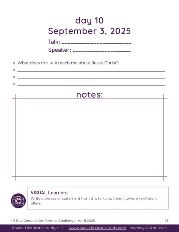 40-Day General Conference Study Guide-April 2025 - Image 4