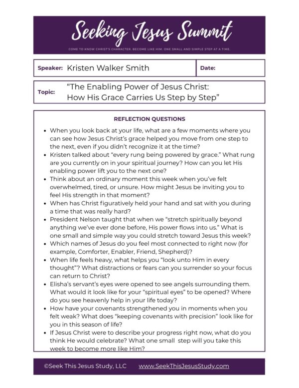 SUMMIT: Fall 2025 Seeking Jesus VIP Access - Image 4