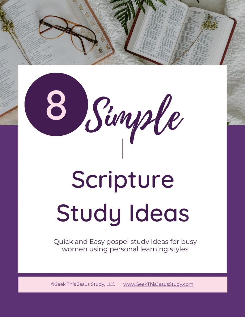 8 Simple Scripture Study Ideas 1