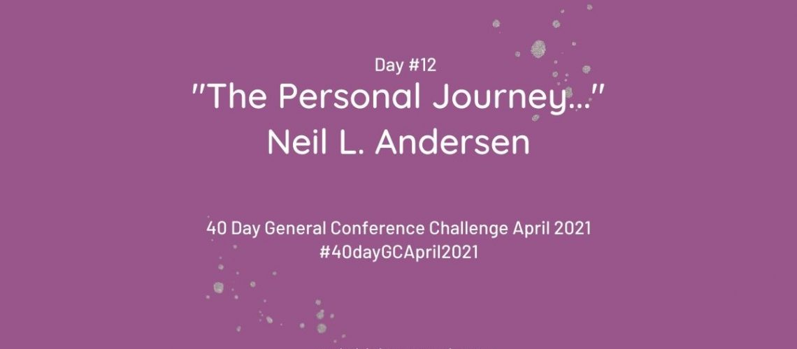 GC day 12 andersen The personal journey of a child of God blog