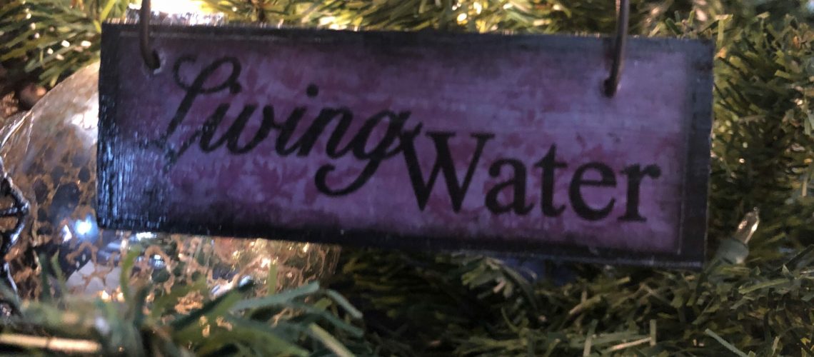 Living Water Ornament