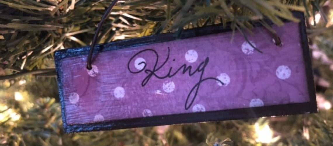 King Names of Christ Ornament