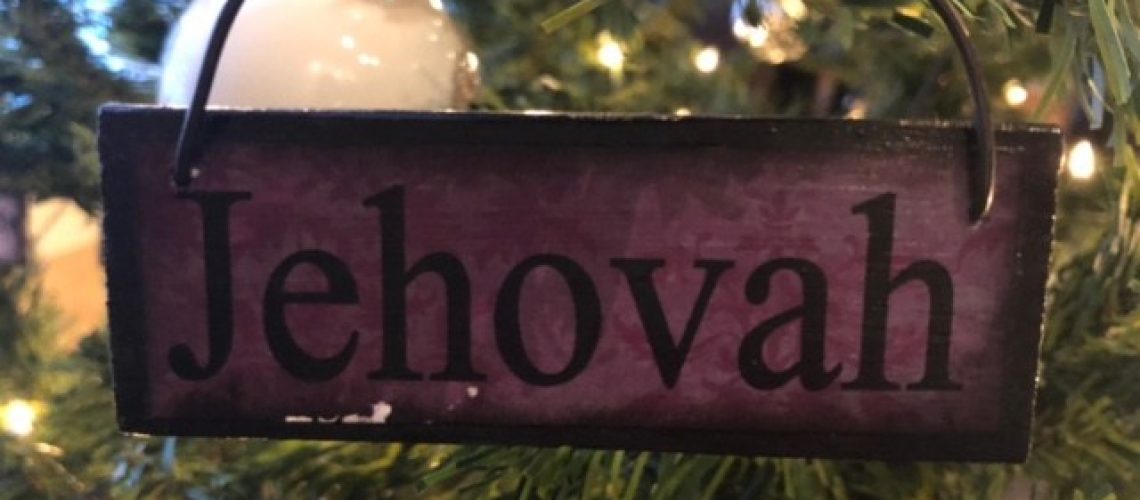 Jehovah Ornament