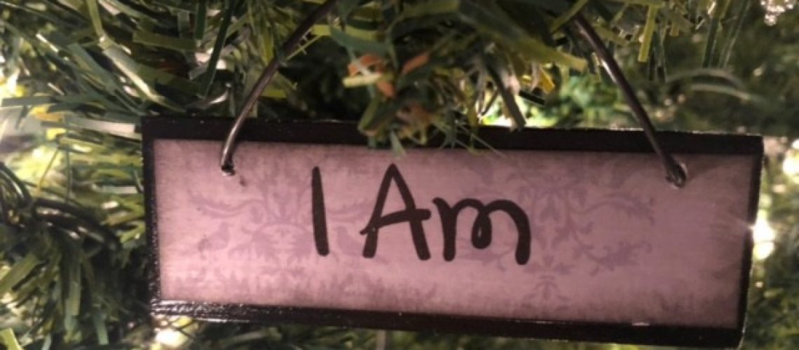 I Am Name of Christ Ornament