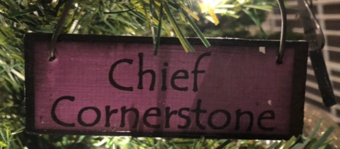 Chief Cornerstone Names of Christ Ornament