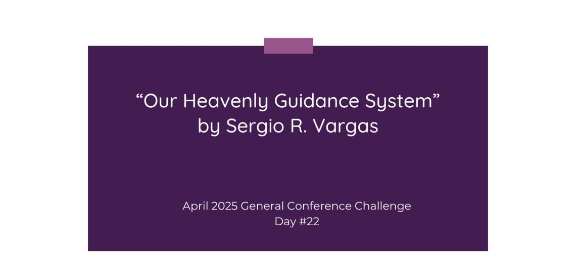“Our Heavenly Guidance System” by Sergio R. Vargas